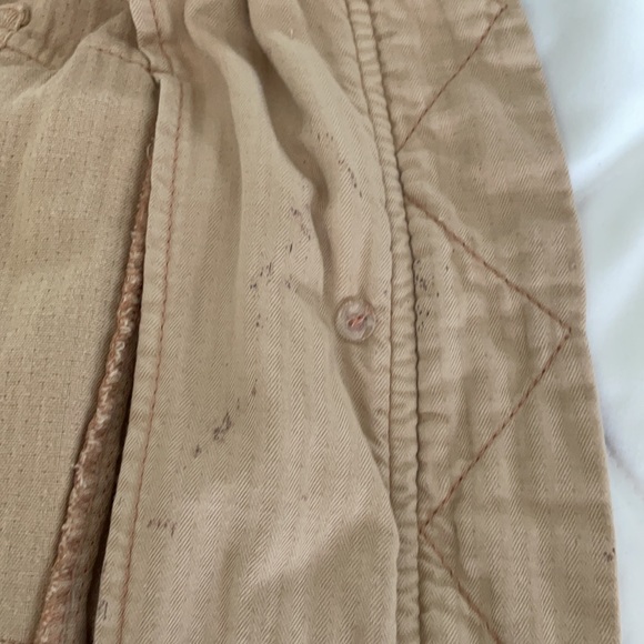 Free People Distressed Army Utility Jacket Not Your Brother’s Surplus - Picture 16 of 16